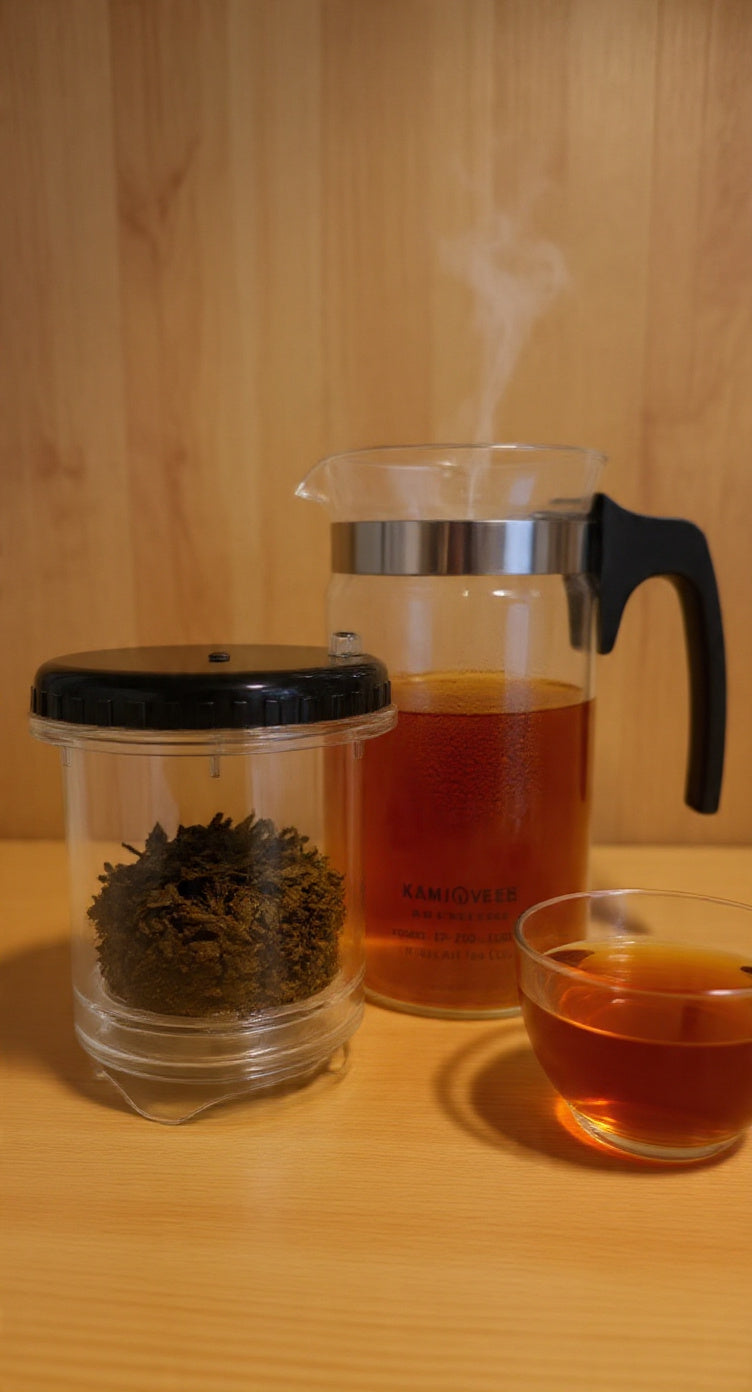 Kamjove TP-200 originaler Teebereiter mit Klick-Sieb (Gongfu Kammer) - 1000ml.