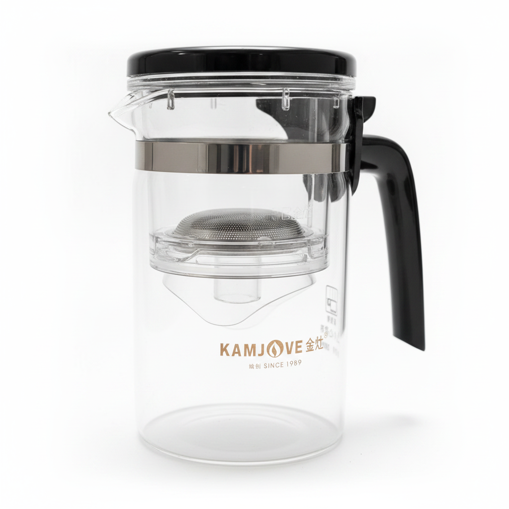 Kamjove K-210 originaler Teebereiter mit Klick-Sieb (Gongfu Kammer) - 380ml