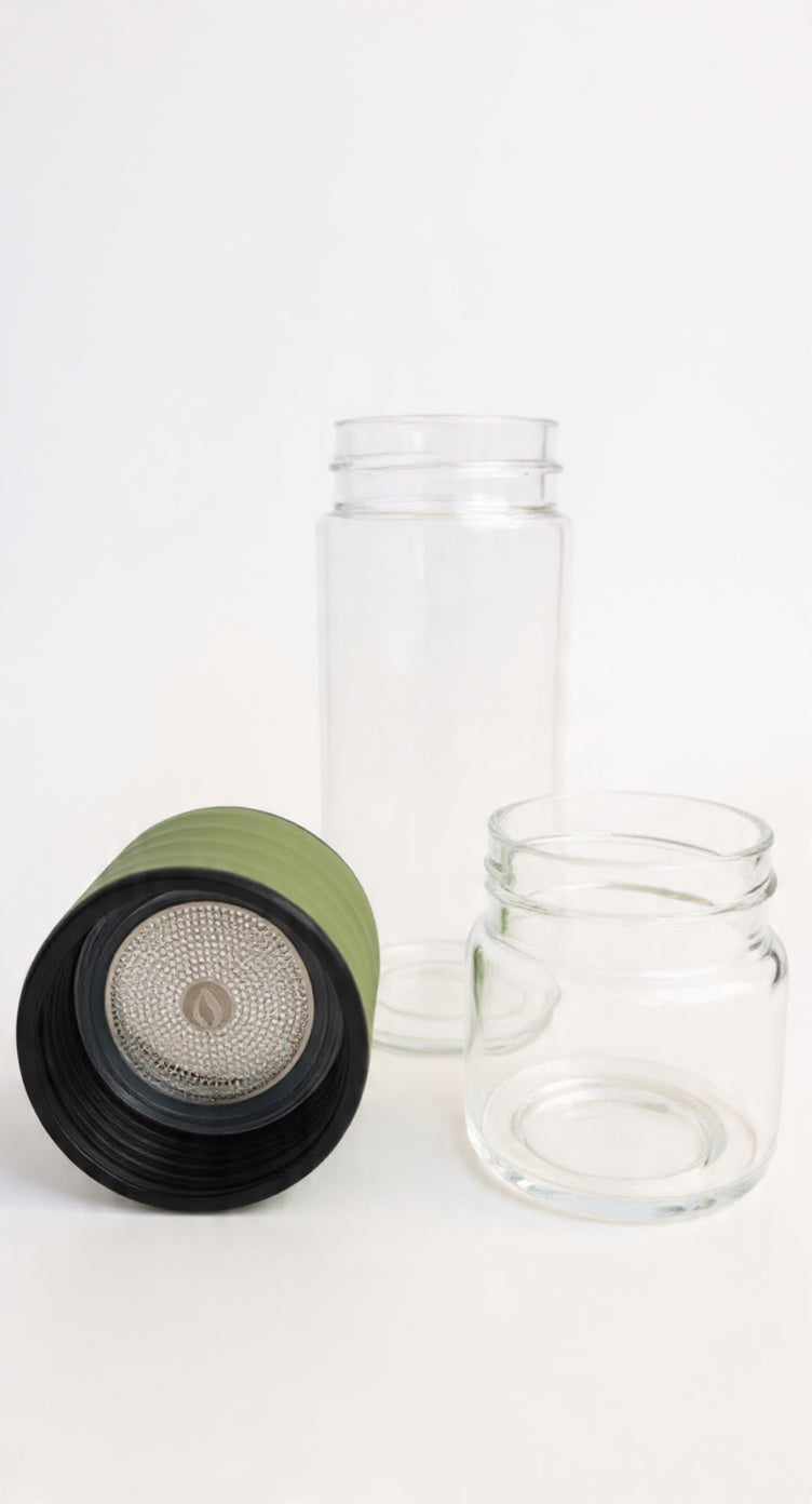Kamjove T-113 Glas-Teeflasche für unterwegs – 238ml, doppelwandig